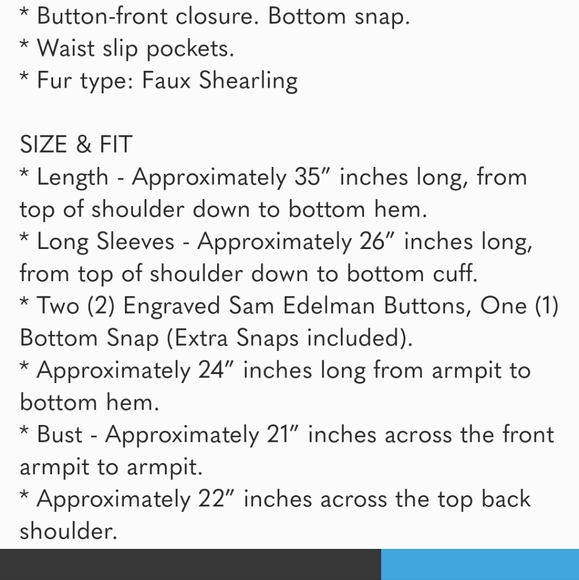 Sam Edelman Coat - Picture 8 of 8